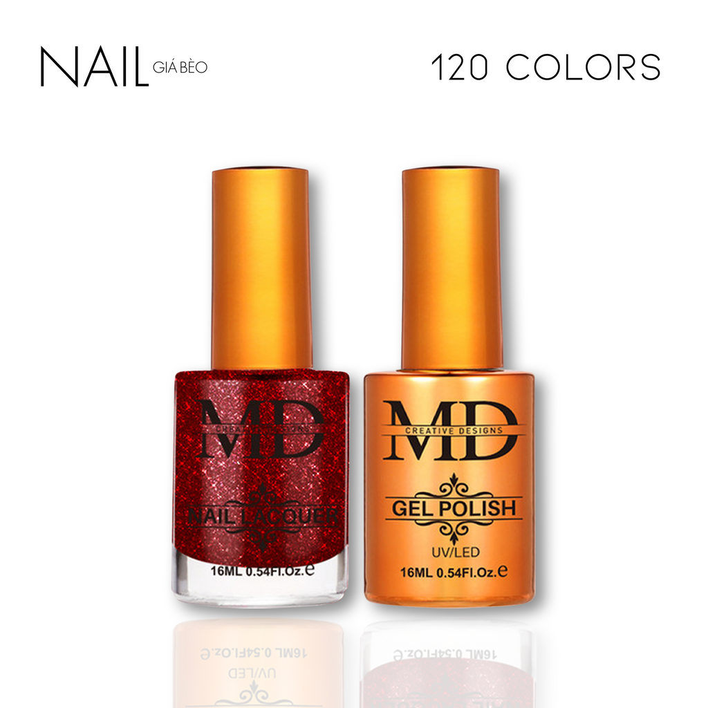 MD DUO Combo Collection 120 Colors (Lacquer+Gel)