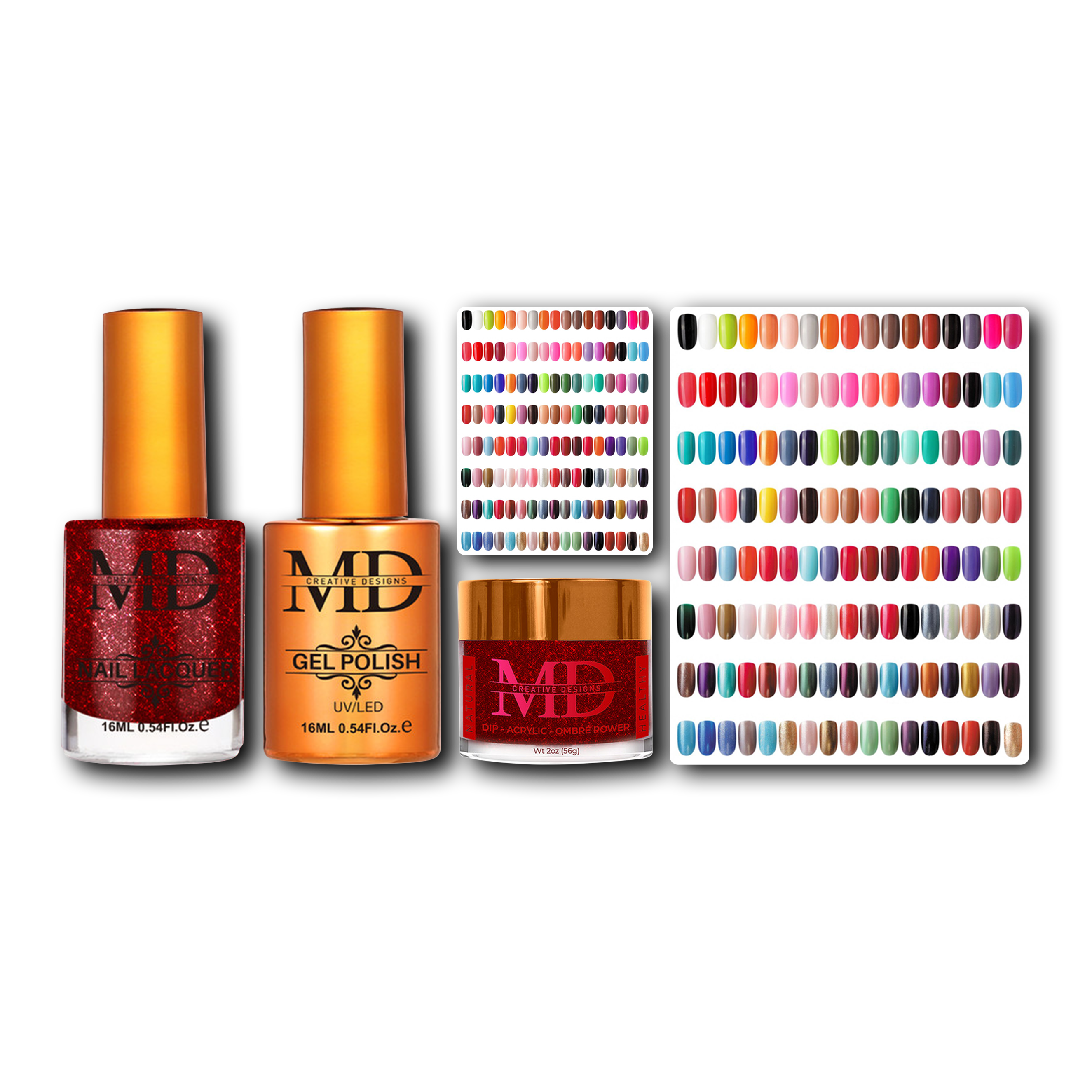 MD TRIO Combo Collection 120 colors - Free 2 Color Books