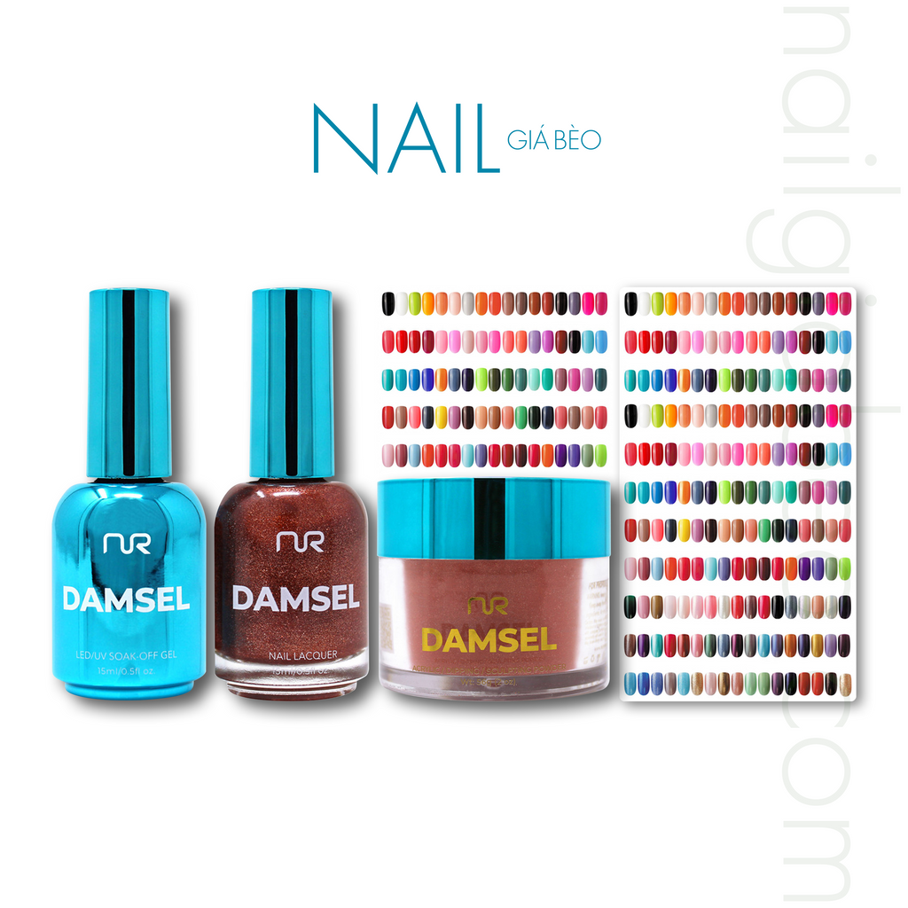 NR LAVISH 4in1 COMBO: DUO+DIP+ACRYLIC - 120 COLORS (#1 - #120)